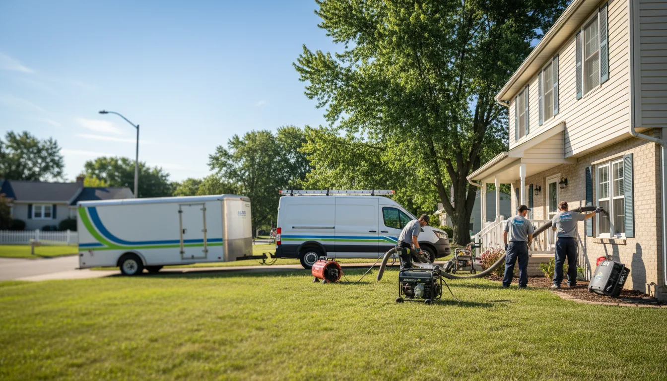 Flooded Basement Restoration And Cleanup With Repair in Owatonna, MN near me